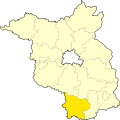 Naturschutz Brandenburg: Karte Elbe-Elster