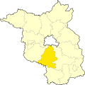 Naturschutz Brandenburg: Karte Landkreis<br /> Teltow-Flming