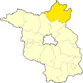 Naturschutz Brandenburg: Karte Landkreis Uckermark